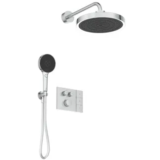 IDEAL STANDARD CERATHERM NAVIGO SOLOS - podomítkový sprchový balíček v chromu, 12,0 l/min (3 bary) #A7893AA - Chrom