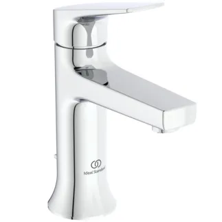 IDEAL STANDARD LDV - Umyvadlová baterie 52x153x169 mm, svislá vzdálenost od středu výpusti 100 mm, chrom, 3,8 l/min (3 bary), s výsuvným odpadem - EasyFix, povrch SmartShine #BD655AA - chrom