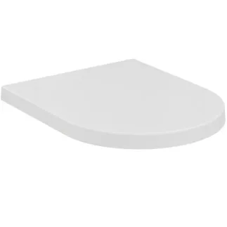 IDEAL STANDARD LDV - Wrapover sedátko 360x440x40 mm v bílé lesklé barvě - SoftClosing WC #E330401 - Bílá (Alpine)