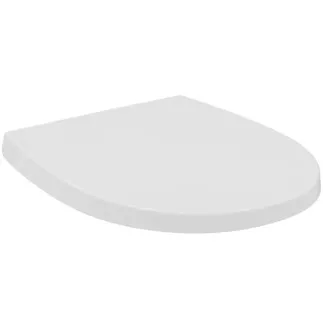 IDEAL STANDARD TIRSO - Wrapover sedátko 365x425x45 mm v bílé lesklé barvě - SoftClosing WC, SmartGuard+ #E3355HY - White (SmartGuard)