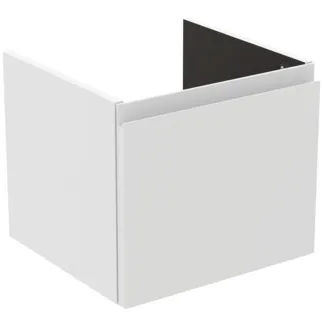IDEAL STANDARD FINESSE - toaletní skříňka 430x402x370 mm v bílém matném laku, 1 zásuvka - bez úchytky, s plným výsuvem, SoftClosing, předem smontovaná, dřevo z udržitelných zdrojů #E3404Y1 - Bílá matná