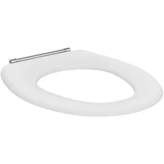 IDEAL STANDARD CONTOUR 21 - MEDICAL & CARE - Sedací kruh 370x445x33 mm v bílé lesklé barvě #K792801 - Bílá (Alpine)
