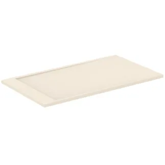 IDEAL STANDARD ULTRA FLAT S I.LIFE - Obdélníková sprchová vanička 1600x900x36 mm v pískovcové barvě, bez výsuvného odpadu - Antibakteriální, protiskluzový povrch, bezbariérová, podle DIN 18040, možnost řezání na míru, opravitelná, výška 35/36 mm #T5593FT - Pískovec