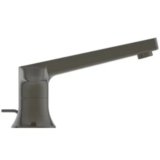 IDEAL STANDARD LDV - Dvouruční umyvadlová baterie 324x183x105 mm, svislá vzdálenost od středu výpusti 130 mm, magneticky šedá, 3,8 l/min (3 bary), s výsuvným odpadem - EasyFix, PVD technologie #BD661A5 - Magneticky šedá