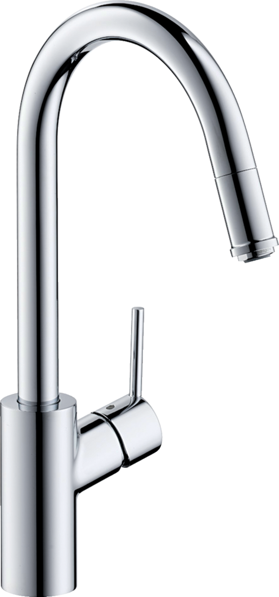 HANSGROHE Talis M52 dřezová baterie sklopná pod okno, výsuvná sprška, sBOX #73864000 - chrom