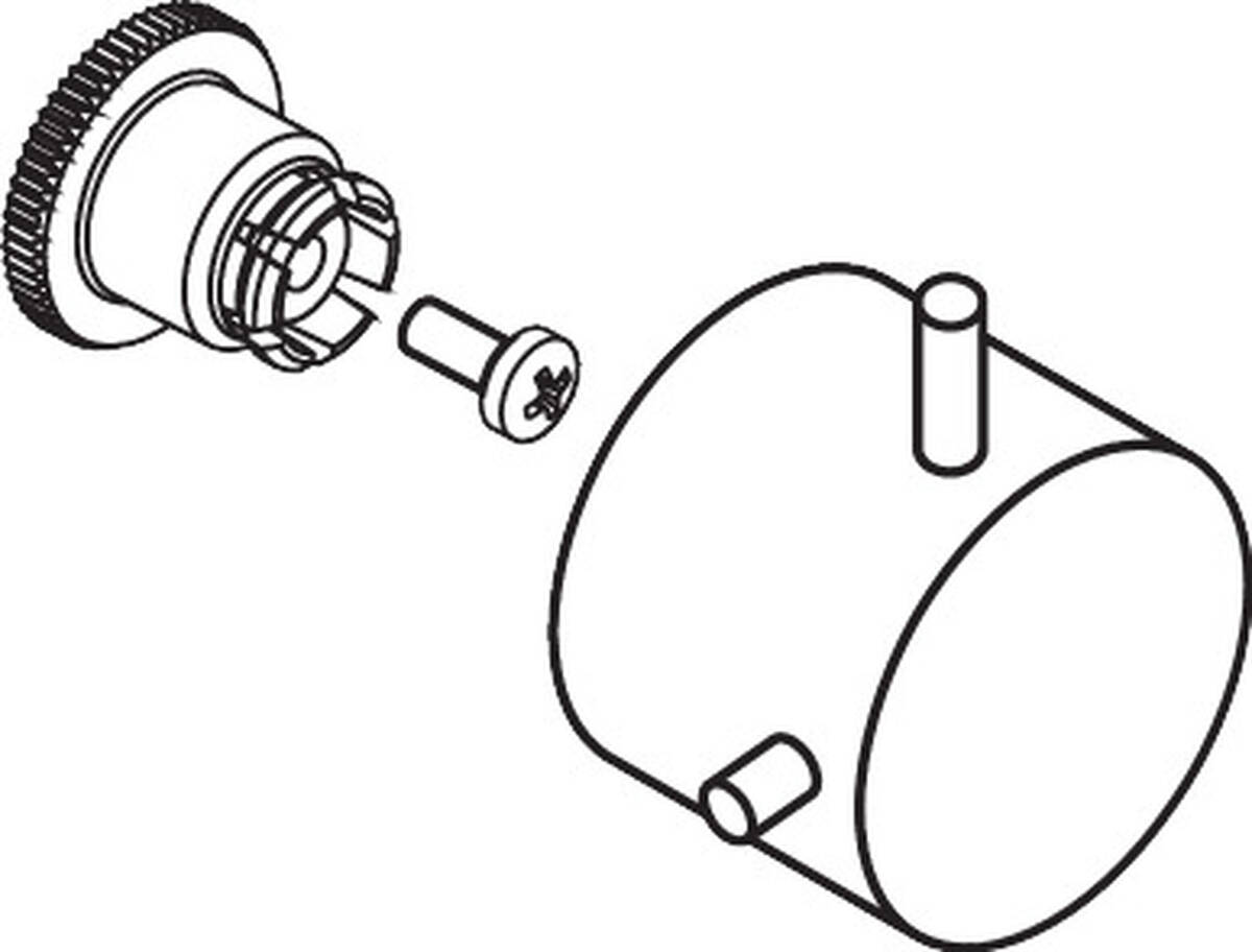 HANSGROHE Rukojeť #10991000 - chrom