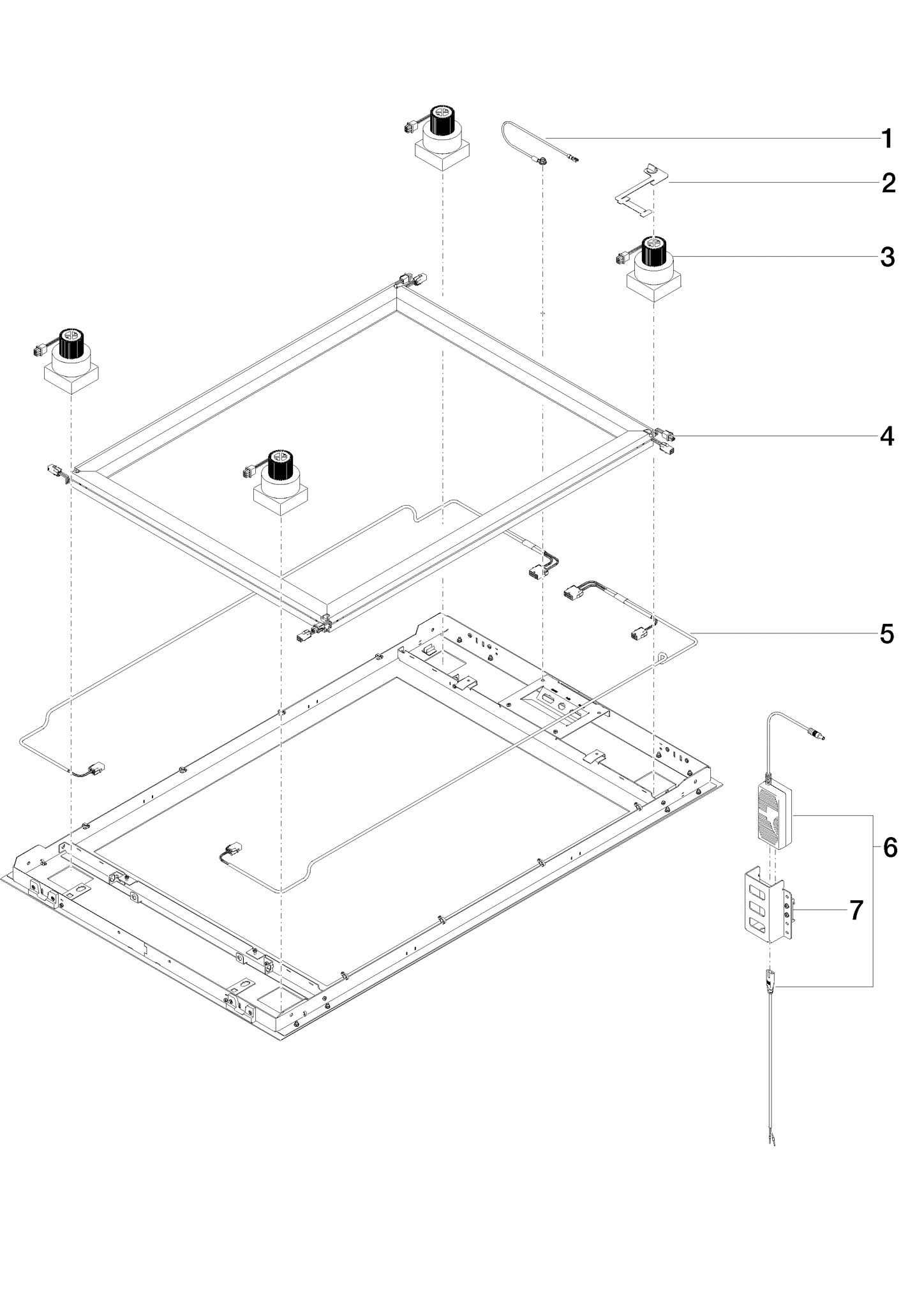 DORNBRACHT Světlo pro senzorické nebe 150 x 85 x 135 mm - broušená nerezová ocel #04110214202-86