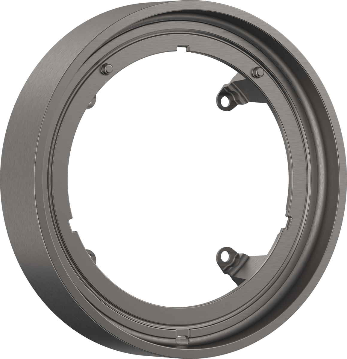 HANSGROHE AXOR ShowerSelect ID Prodloužení, kulatá verze, 22 mm #13646340 - kartáčovaný černý chrom