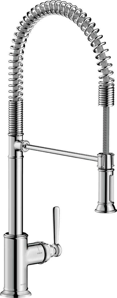 HANSGROHE Jednopáková kuchyňská baterie AXOR Montreux 210 Semi-Pro #16582140 - kartáčovaný bronz