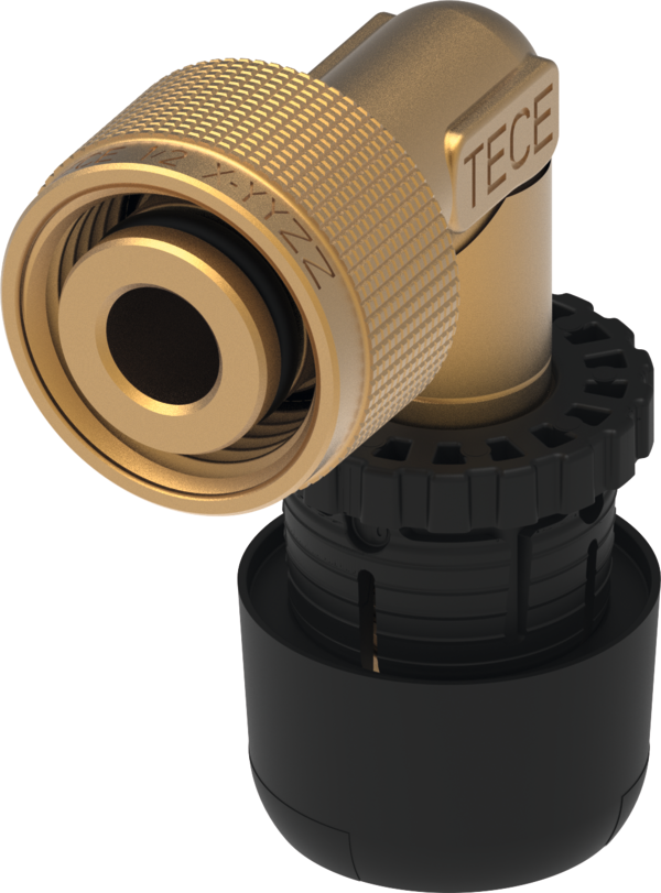 TECE TECElogo-Ax rychlý adaptér 90° úhel, rozměr 16 x 1/2", křemíkový bronz #8804802