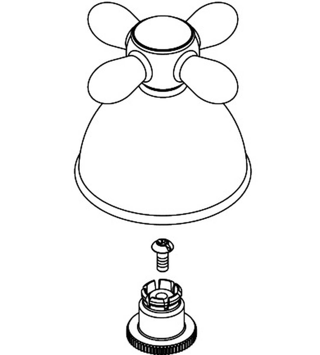 HANSGROHE Rukojeť #17298000 - chrom