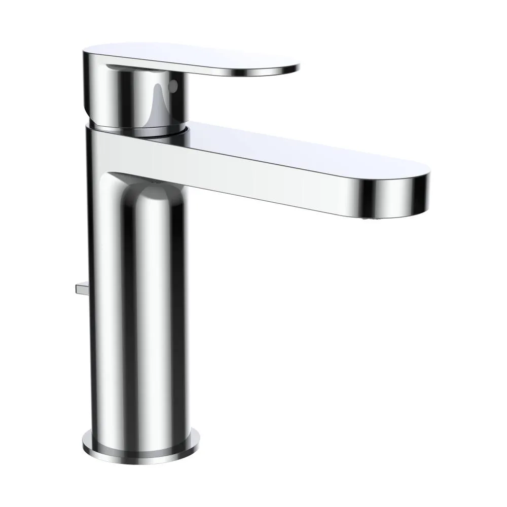 LAUFEN NEJA Umyvadlová stojánková páková baterie s výtokem 132 mm, s výpustí, chrom #H3115110041211
