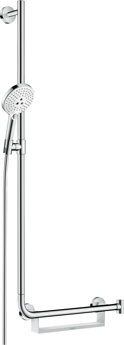 HANSGROHE Sprchový set Raindance Select S 120 3jet EcoSmart se sprchovou tyčí 110 cm vlevo #26325400