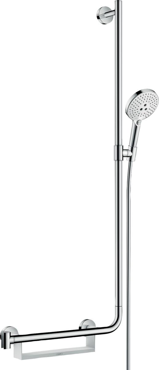 HANSGROHE Sprchový set Raindance Select S 120 3jet EcoSmart se sprchovou tyčí 110 cm vpravo #26327400