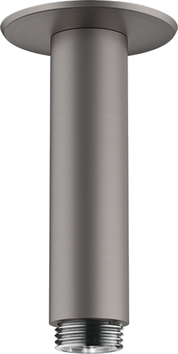 HANSGROHE Přívod od stropu 10 cm #27479340 - kartáčovaný černý chrom