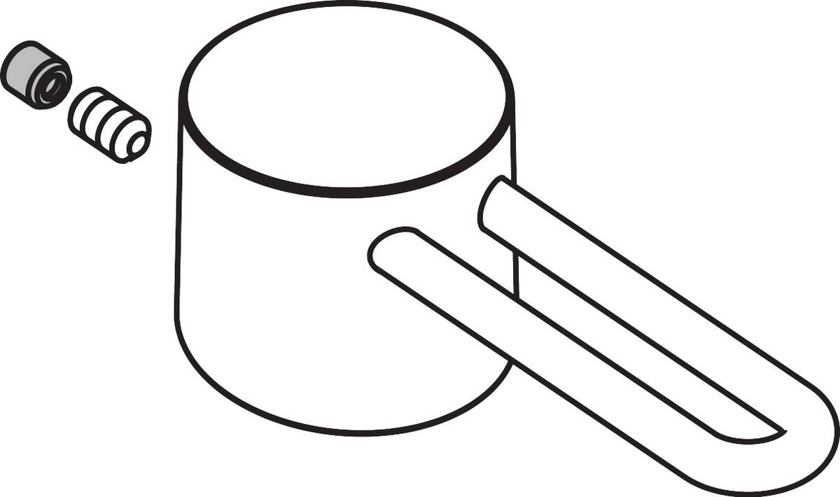 HANSGROHE Rukojeť #38094000 - chrom