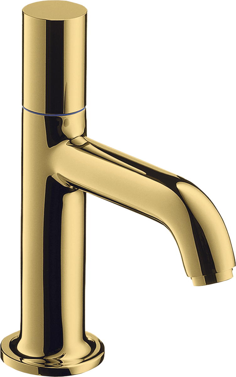 HANSGROHE Pilířový ventil AXOR Uno 70 bez výsuvného odpadu #38130990 - Polished Gold Optic