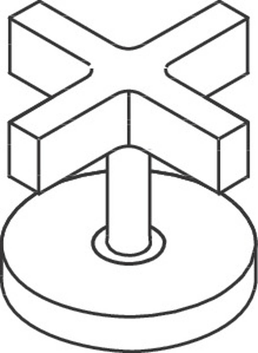 HANSGROHE rukojeť pro teplou vodu #39298000