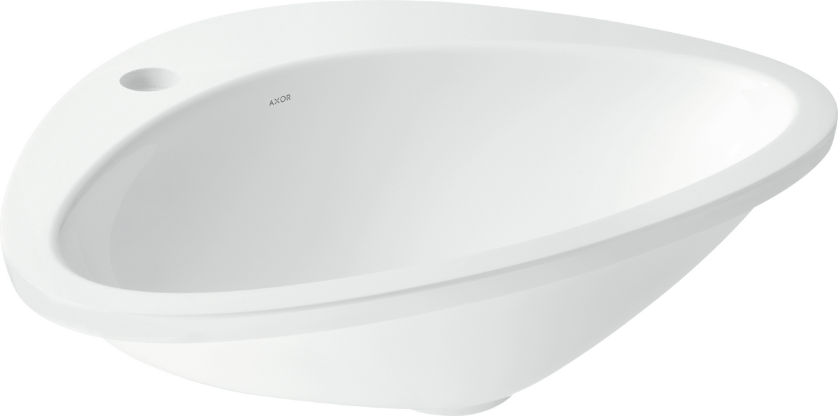 HANSGROHE Vestavné umyvadlo AXOR Massaud 585/469 s jednootvorovým vrtáním #42310000