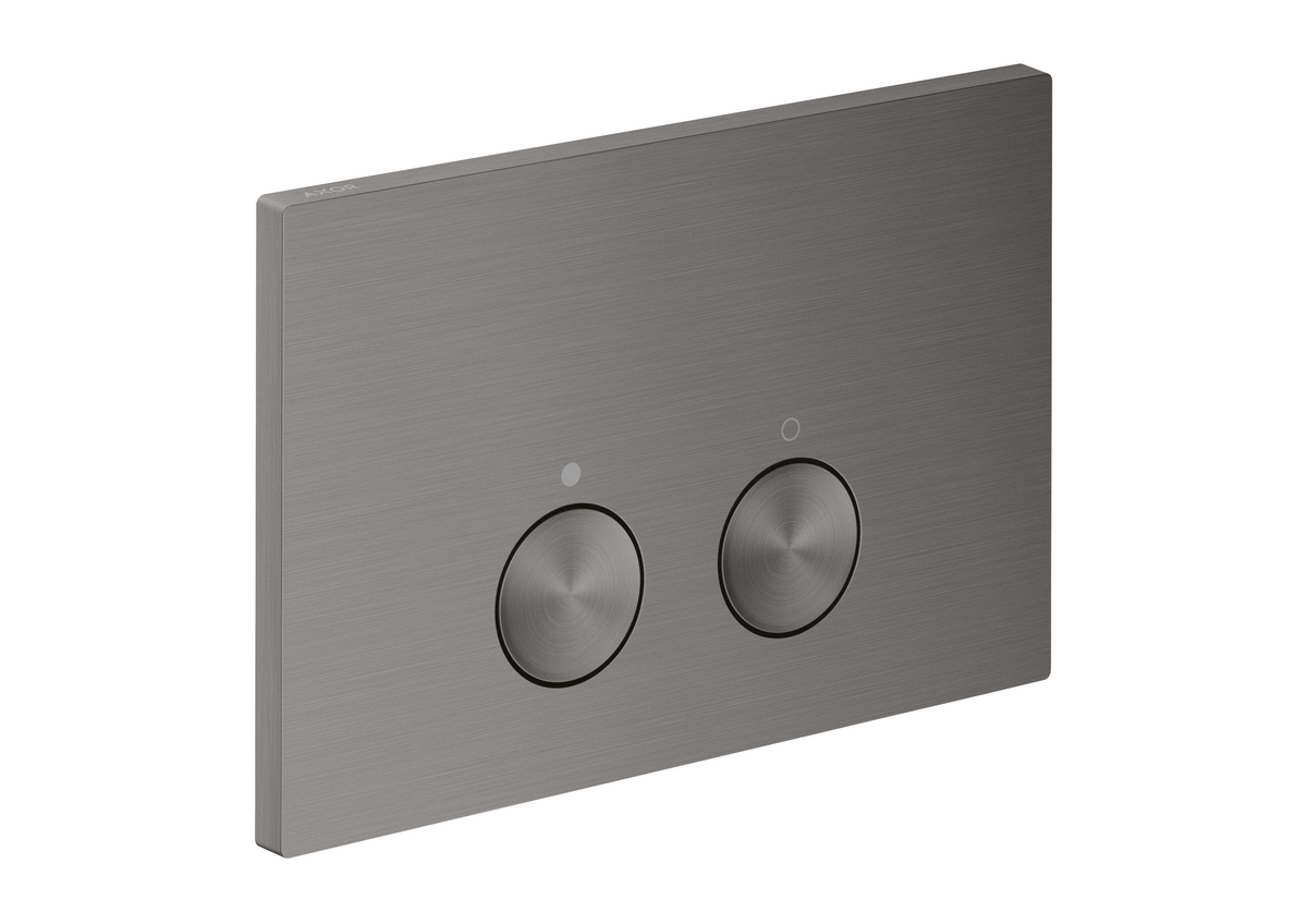 HANSGROHE AXOR FlushPlate ovládání splachování #42530340 - kartáčovaný černý chrom