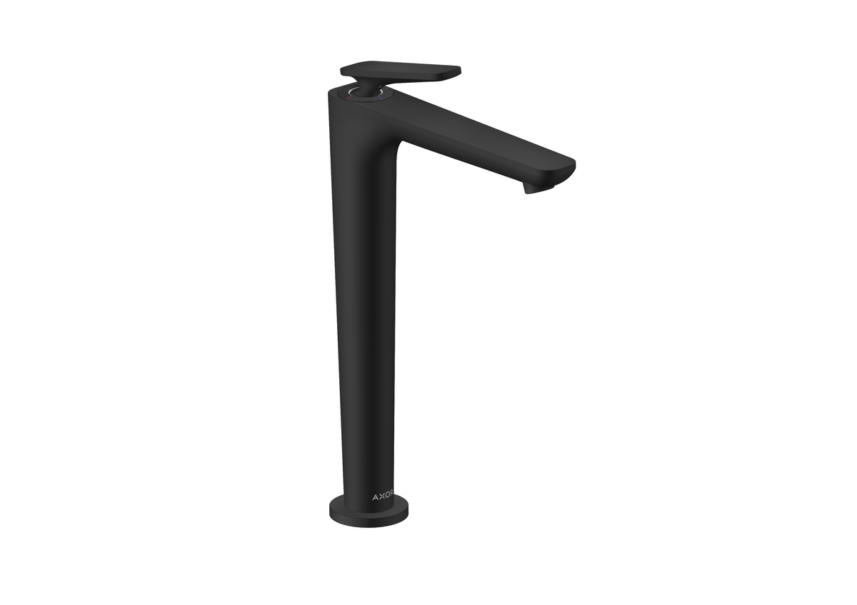 HANSGROHE AXOR Citterio C Páková umyvadlová baterie 250 s funkcí CoolStart, s odtokovou soupravou #49050670 - matná černá