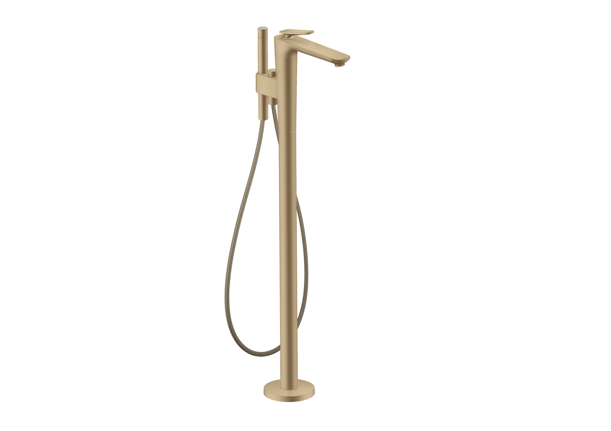 HANSGROHE AXOR Citterio C vanová baterie na podlahu #49440140 - kartáčovaný bronz