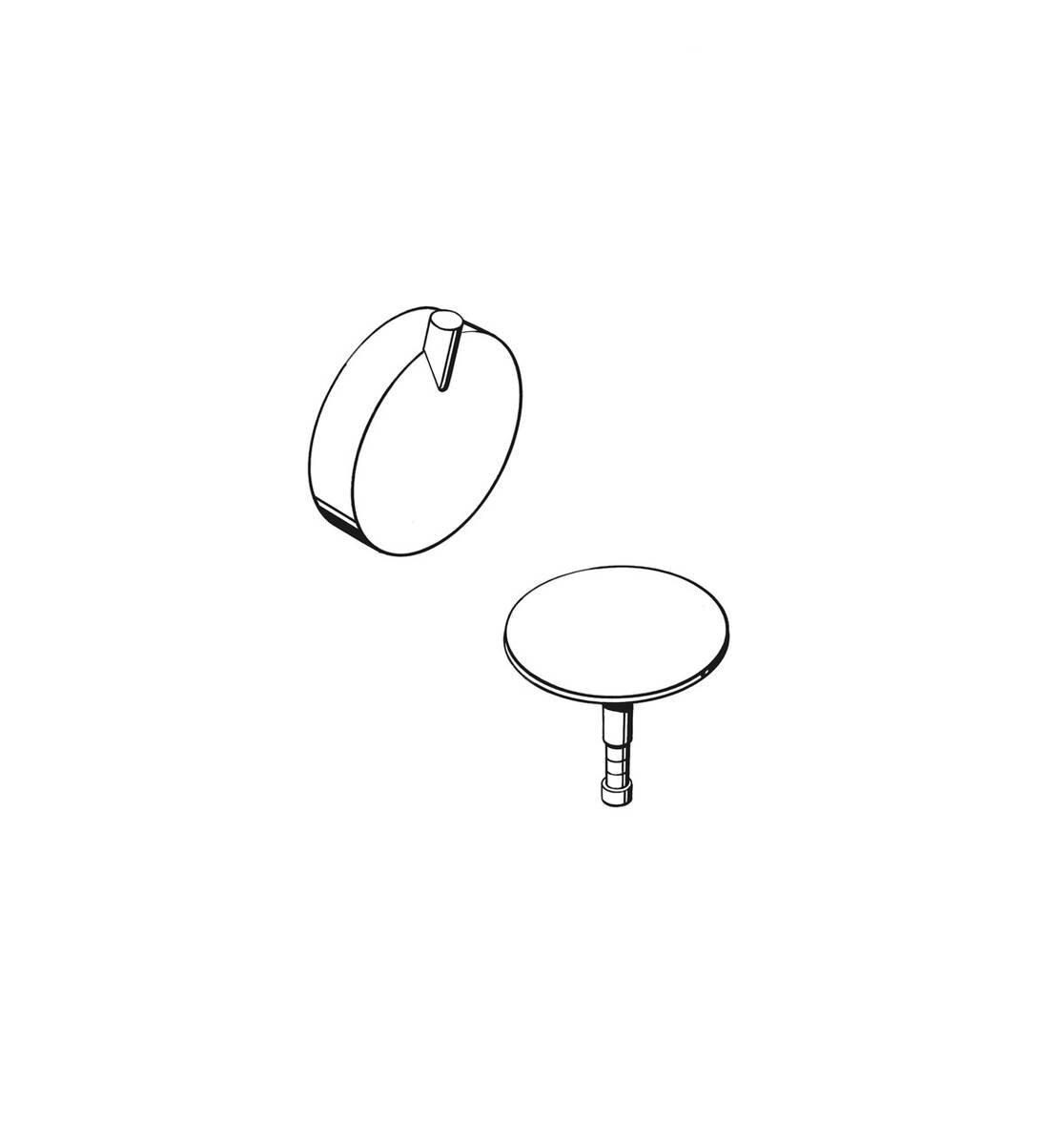 HANSGROHE Prefabrikovaná odtoková a přepadová souprava Flexaplus S #58186990 - Polished Gold Optic