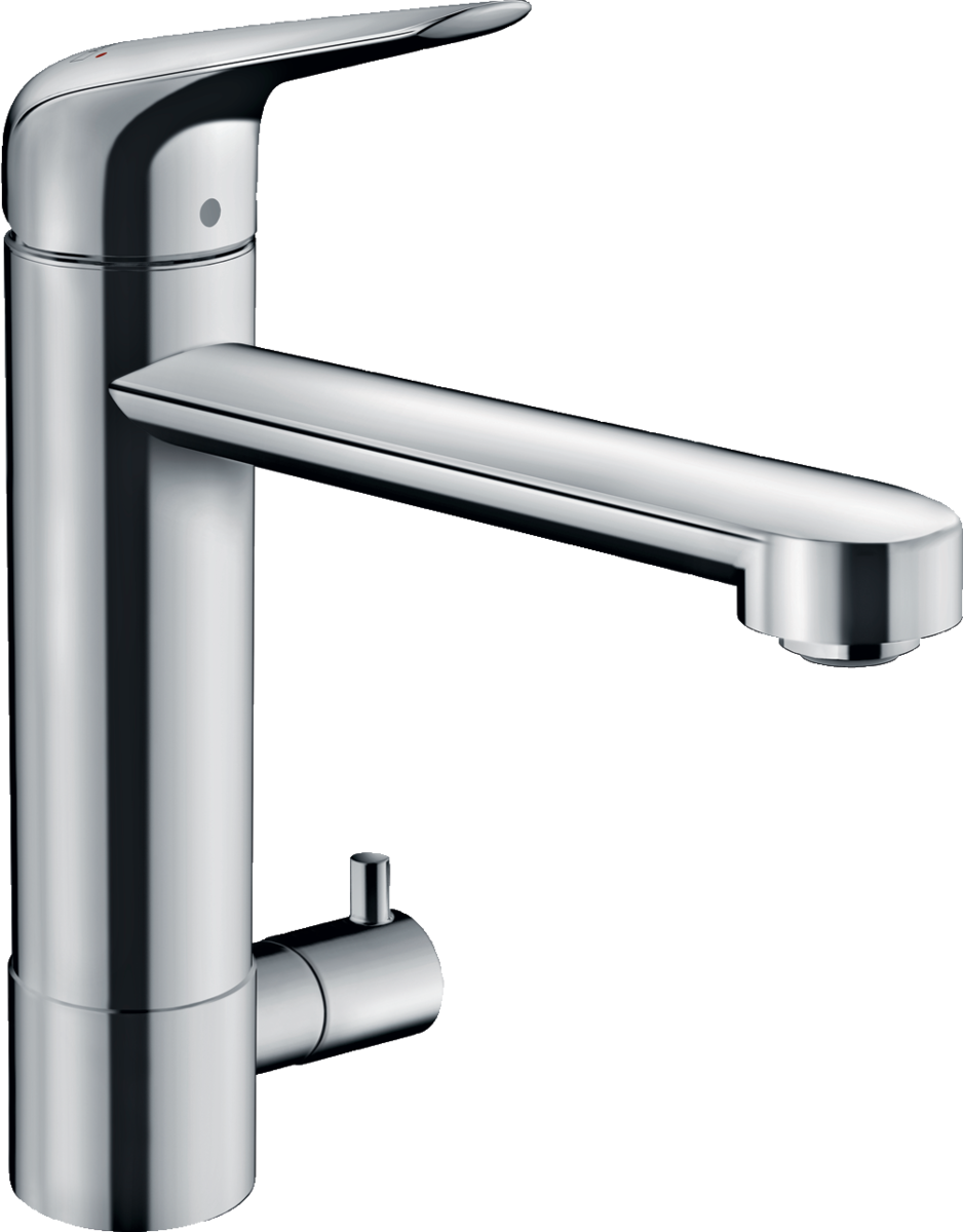 HANSGROHE Focus M42 jednopáková kuchyňská baterie 180, uzavírací ventil spotřebiče, 1 tryska #71813000