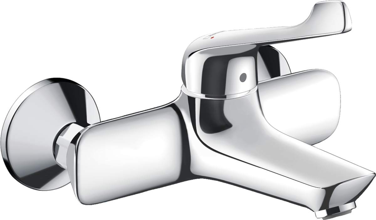 HANSGROHE Jednopáková umyvadlová baterie Novus s extra dlouhou pohodlnou rukojetí 11,8 cm #71923000