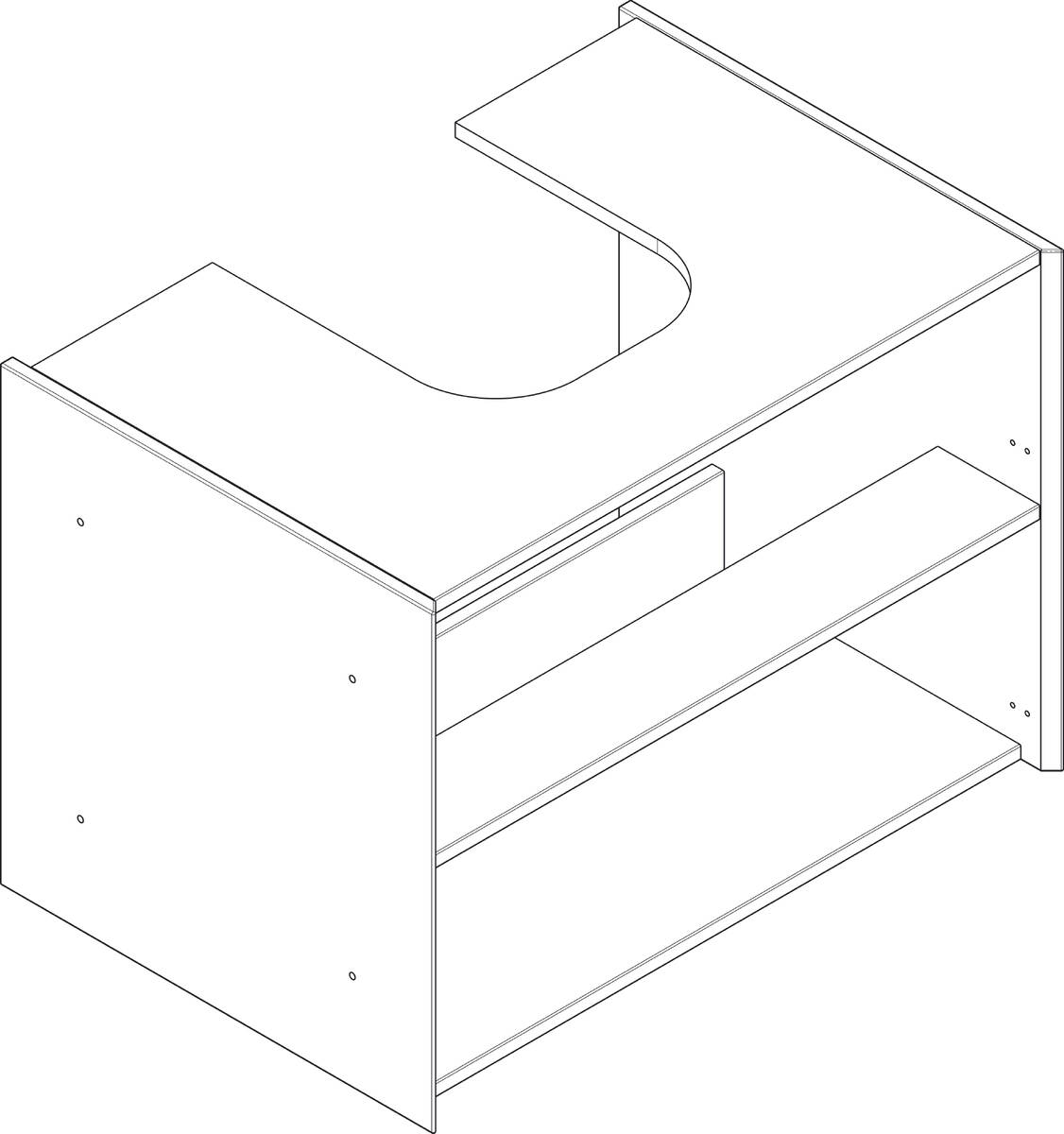 HANSGROHE nábytkové kostry #87673000