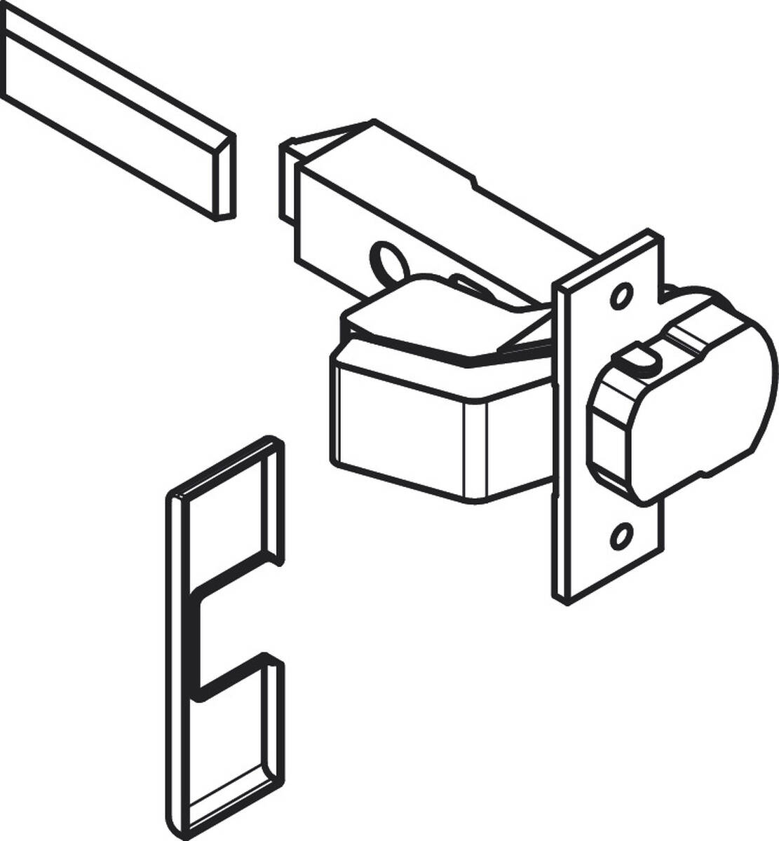 HANSGROHE závěsy dveří úplné #87299000