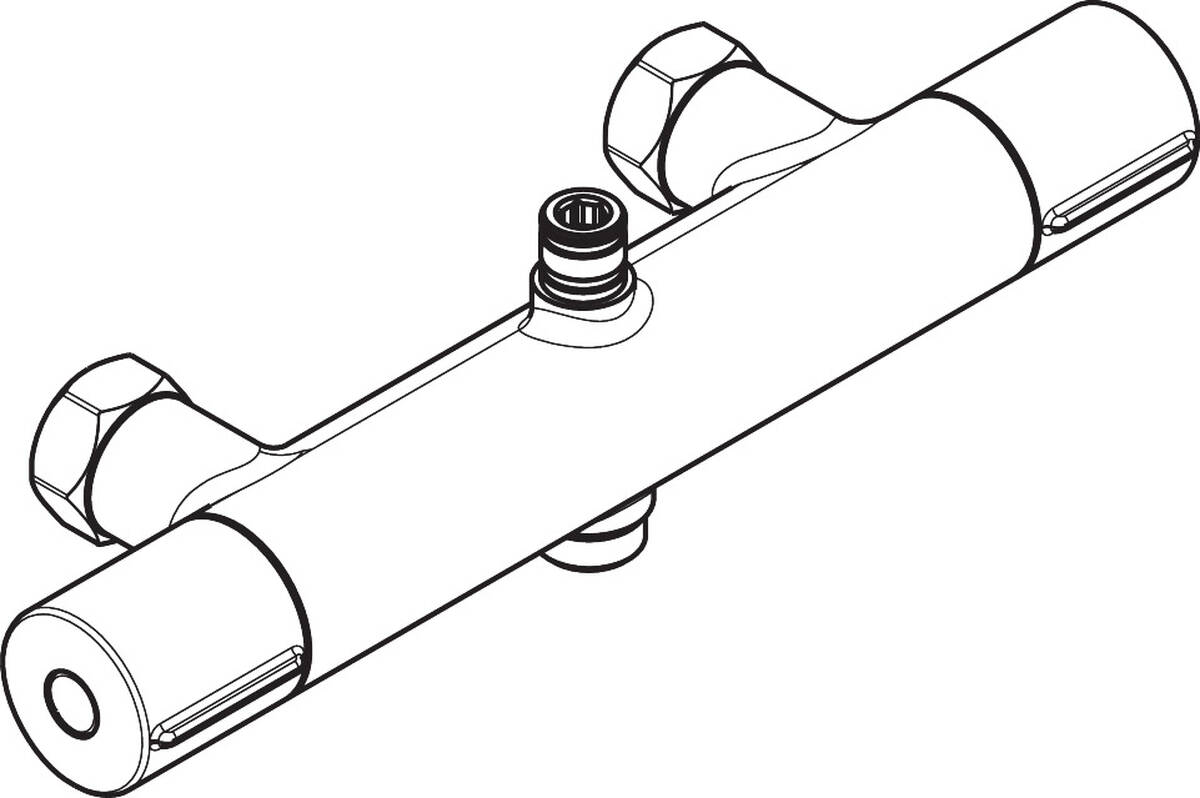 HANSGROHE Termostatická sprcha pro sprchovou trubku Vernis Shape -> 94819 #87871000