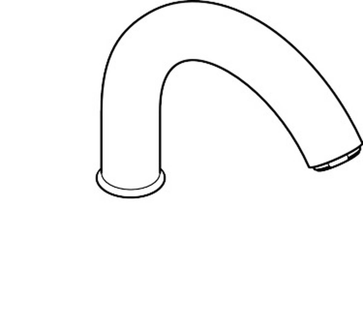 HANSGROHE * N- AX spout Uno 2-Gr. WR satinox #92030480