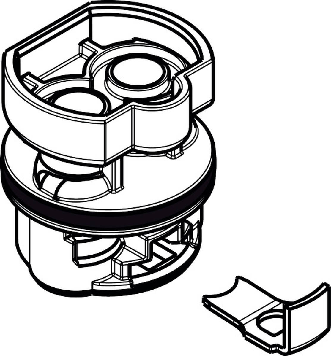 HANSGROHE adaptér pro kartuši #92186000