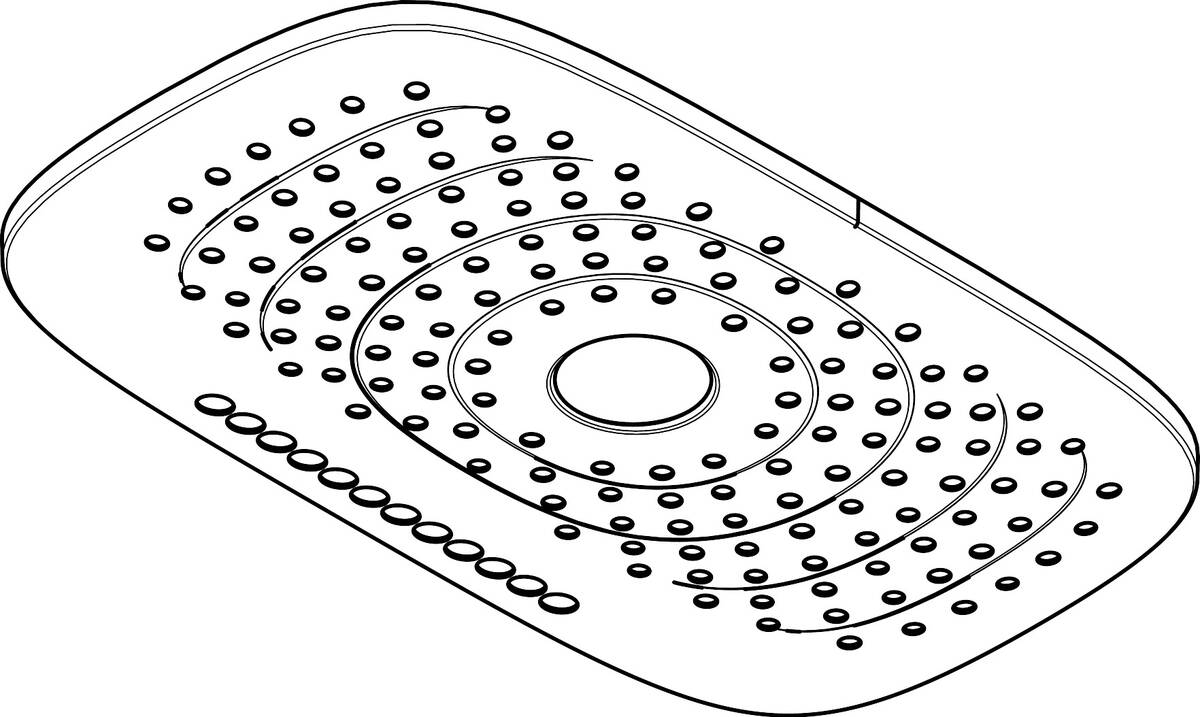 HANSGROHE disk vodních paprsků úplný #92148000