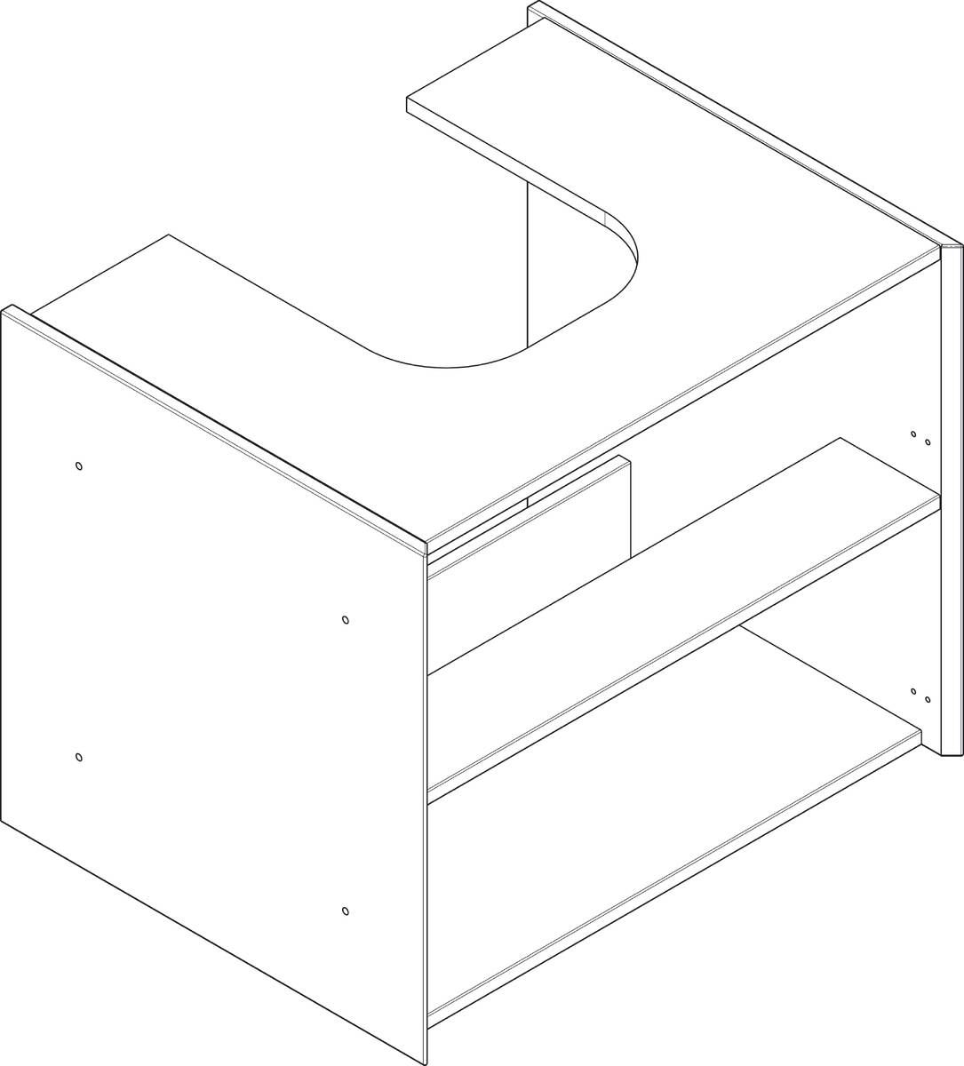 HANSGROHE nábytkové kostry #87659000