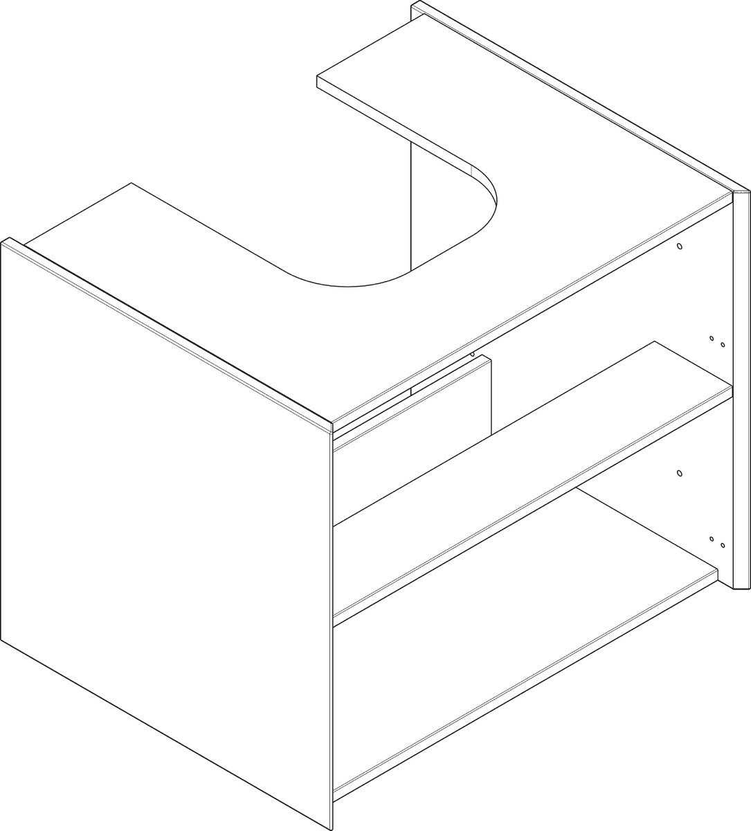 HANSGROHE nábytkové kostry #87660000