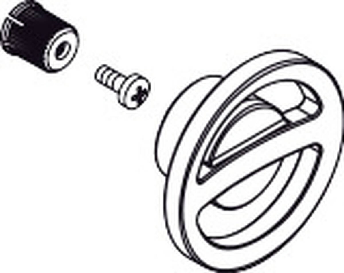 HANSGROHE Rukojeť #92233820 - kartáčovaný nikl