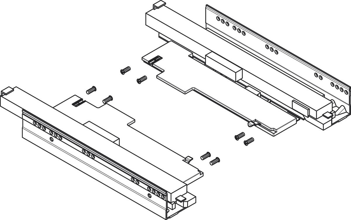 HANSGROHE výsuvů zásuvek #87615000