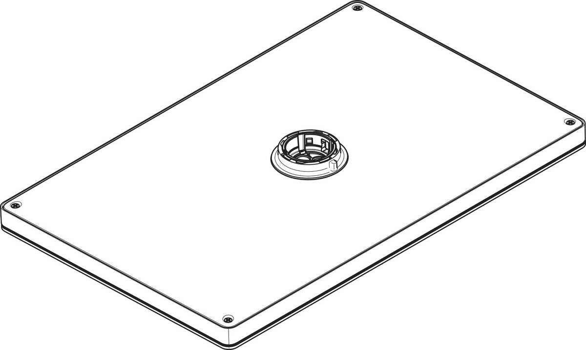 HANSGROHE Horní sprcha #92702600 - Černá/chrom