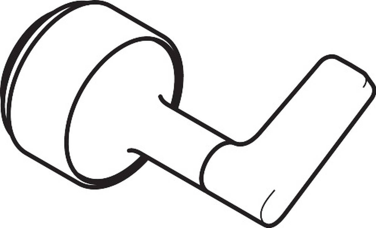 HANSGROHE Rukojeť #92441300 - leštěné červené zlato