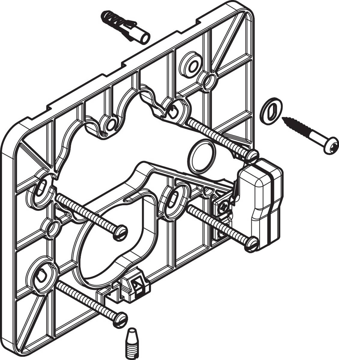 HANSGROHE držák rozety #92298000