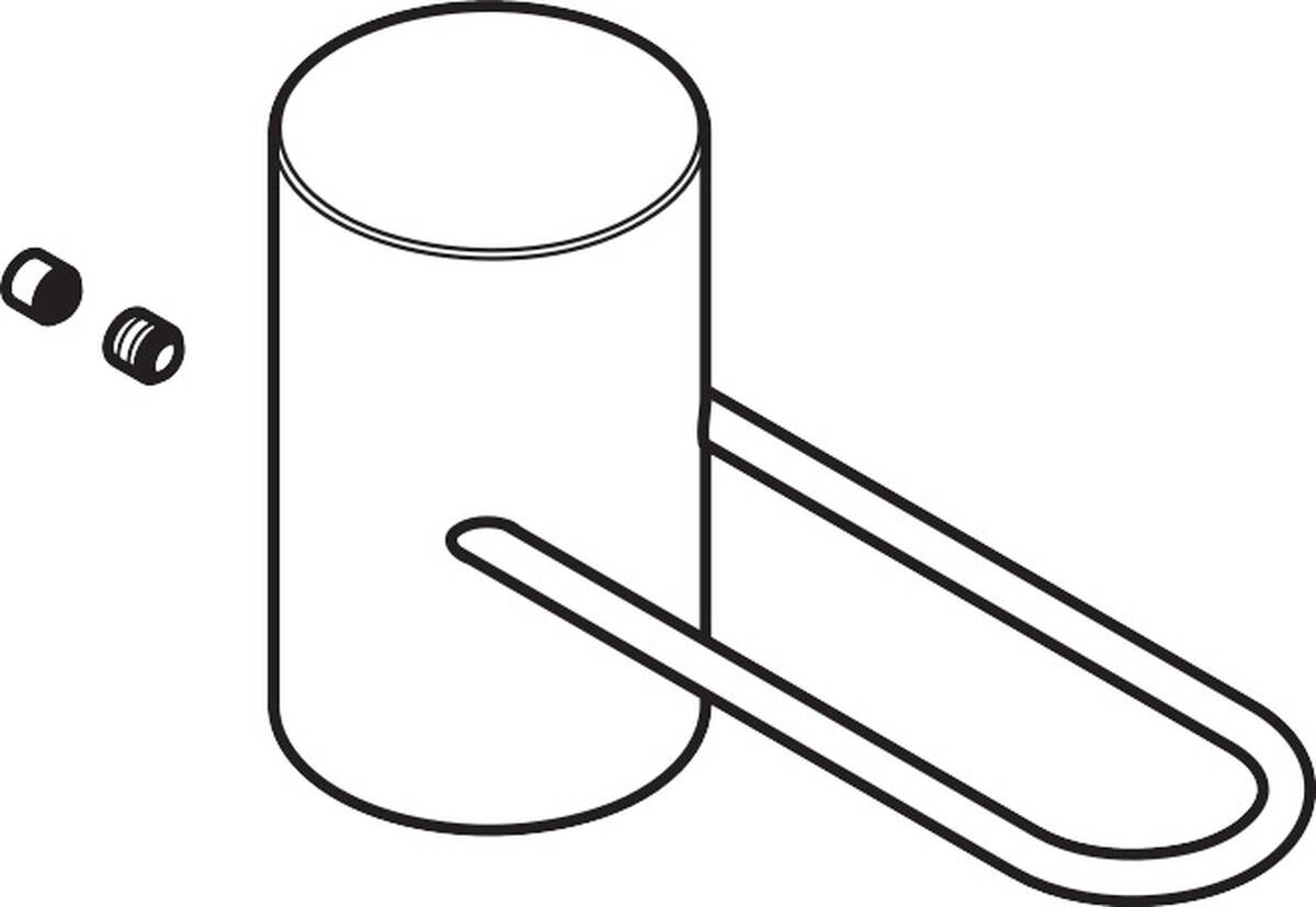 HANSGROHE Rukojeť #92886000 - chrom