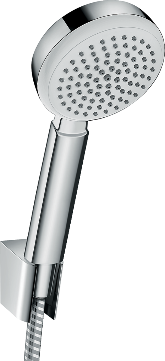 HANSGROHE Sada držáku sprchy Crometta 100 1jet se sprchovou hadicí 125 cm #26664400