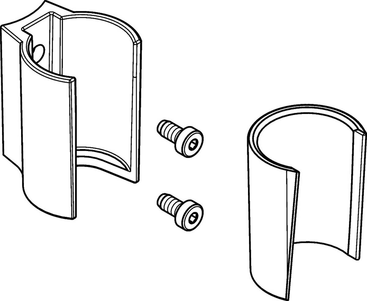 HANSGROHE sprchový držák úplný #96295820