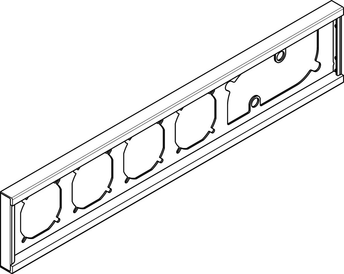 HANSGROHE Rozetový modul termostatu Select 2 consumer #93326140