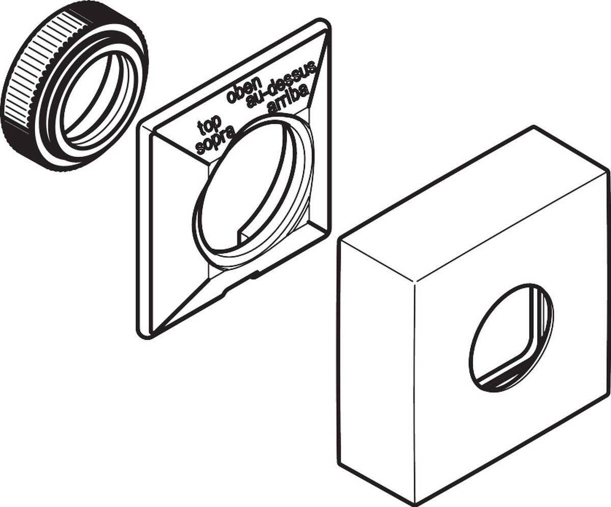 HANSGROHE rozeta #93077700
