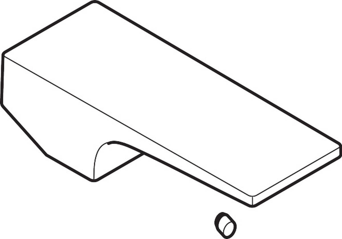 Obrázek HANSGROHE ND rukojeť Metropol #93075670 - černá mat