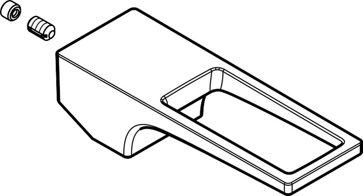 HANSGROHE Rukojeť #93083000 - chrom