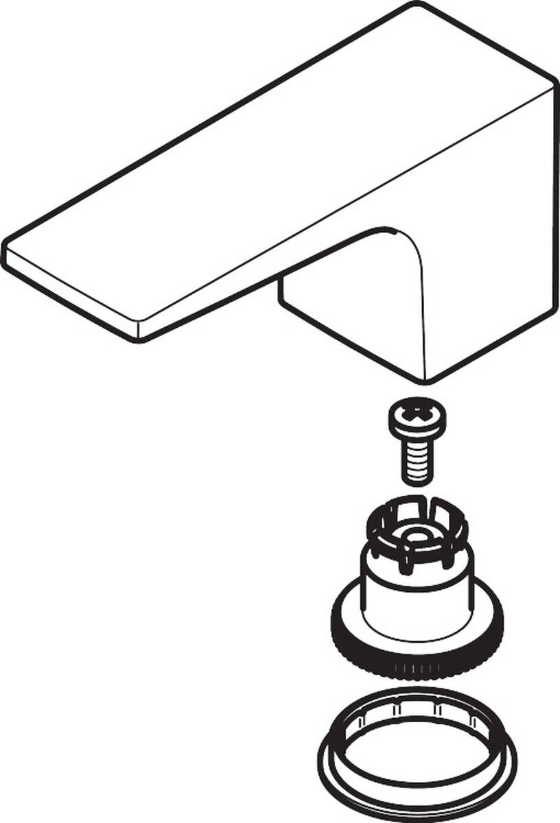 HANSGROHE rukojeť pro teplou vodu #93167000